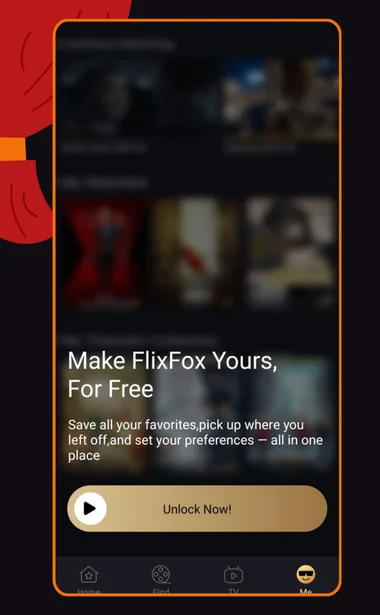 FlixFox APK Home